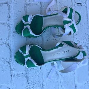 Marc Jacobs Green and White Women's Shoes